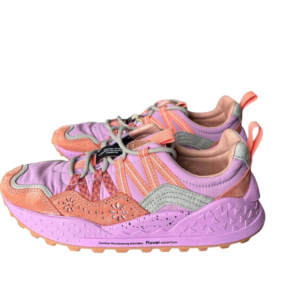 Flower Mountain Washi Sneakers - Free People - Lilac Militaire